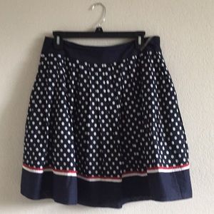 Polka dot skirt